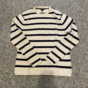 J. Crew cotton striped sweater